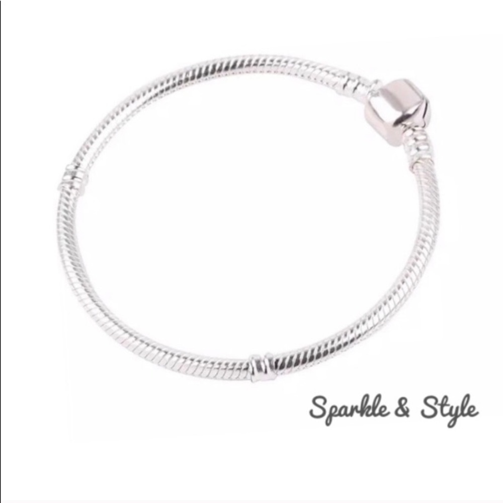 Silver Charm Bracelet